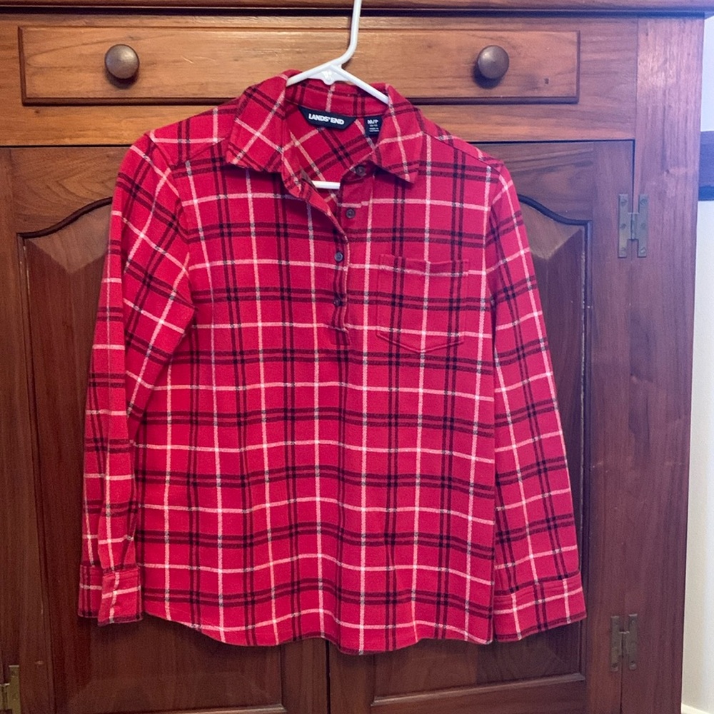 Land’s End flannel shirt MP